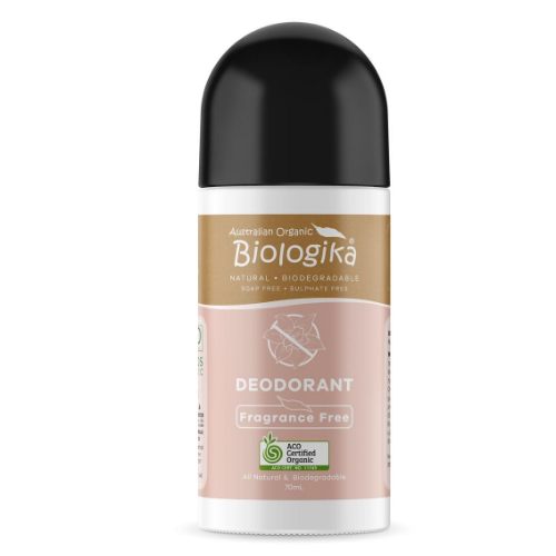 BIOLOGIKA FRAGRANCE FREE DEODORANT (ORGANIC) ~ 70ML