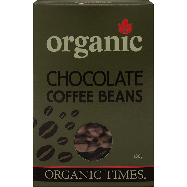 Organic Times Milk Chocolate Coffee Beans 150g