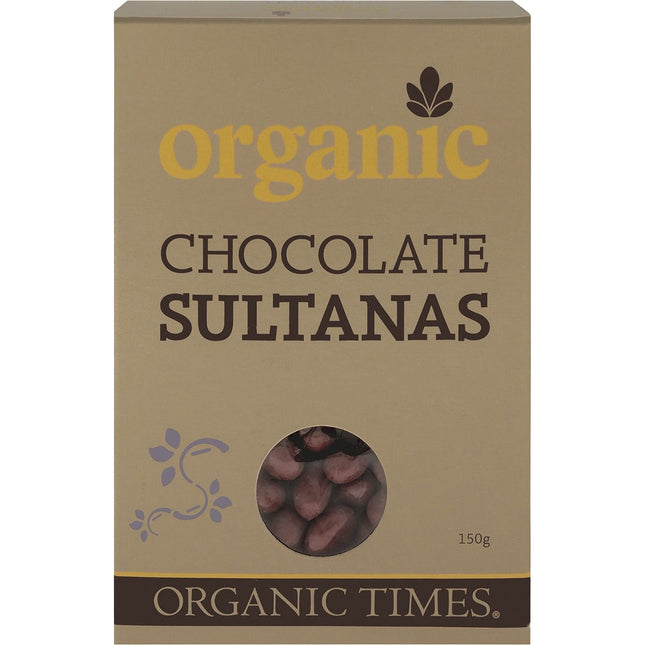 ORGANIC TIMES Milk Chocolate 150g
