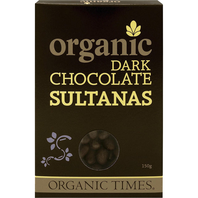 ORGANIC TIMES Dark Chocolate 150g