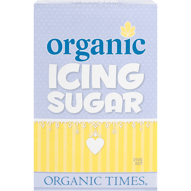 Organic Times Icing Sugar 250g