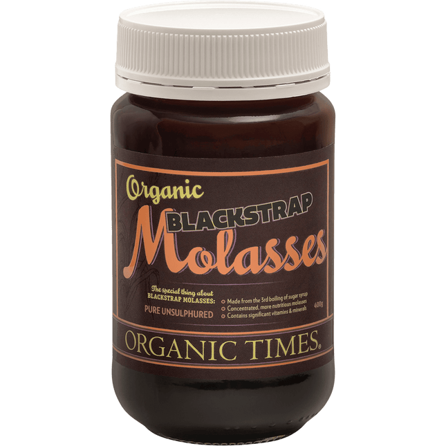 Organic Times Blackstrap Molasses 400g