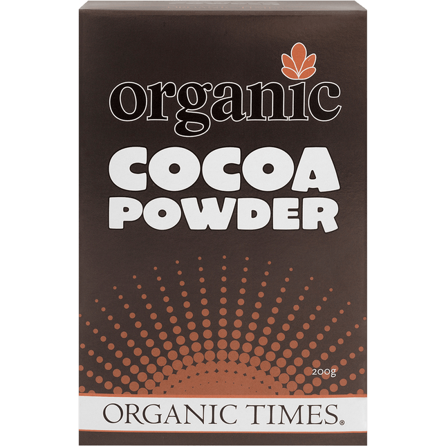 Organic Times Organic Cocoa Powder 200g