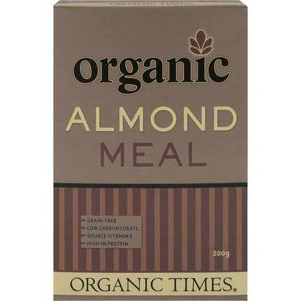 ORGANIC TIMES Almond Meal 200g | Nuts & Seeds