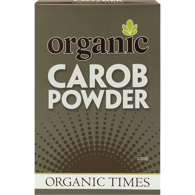 Organic Times Certified Organic Carob Powder 200g