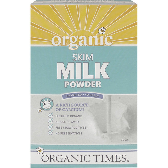 ORGANIC TIMES Milk Powder Skim 300g | Food Product