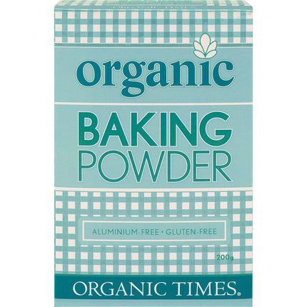 ORGANIC TIMES Baking Powder 200g | Baking Ingredient
