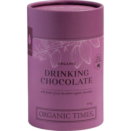 ORGANIC TIMES Drinking Chocolate 200g | Tea