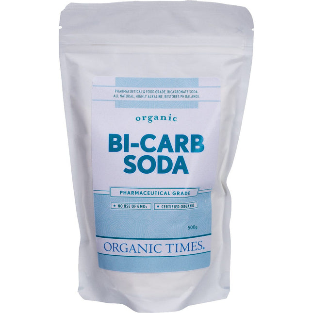 Organic Times - Bi-Carb Soda Organic Pharmaceutical Grade