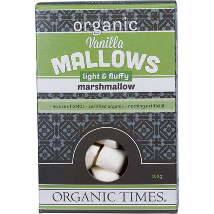 Organic Times - Marshmallows Vanilla - 100g
