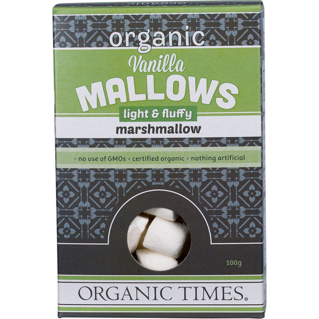 Organic Times - Marshmallows Vanilla - 100g