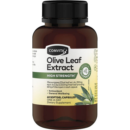 COMVITA Olive Leaf Extract Capsules 60 Caps | Supplement