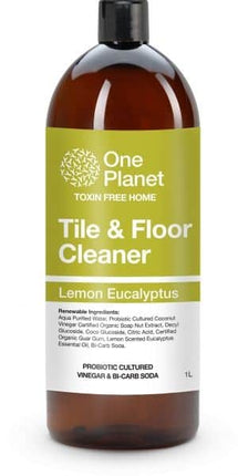 ONE PLANET TILE & FLOOR CLEANER LEMON EUCALYPTUS 1L