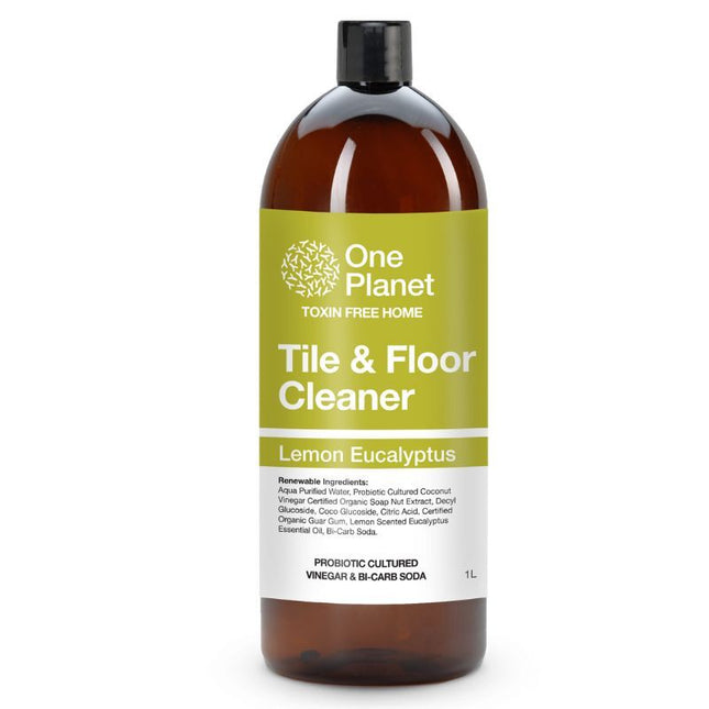 ONE PLANET TILE & FLOOR CLEANER LEMON EUCALYPTUS 1L