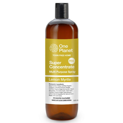 ONE PLANET SUPER CONCENTRATE MULTI PURPOSE SPRAY LEMON MYRTLE 500ML