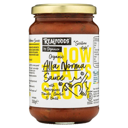 REALFOODS BY ORGANICO ALLA NORMA SAUCE 360G
