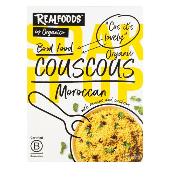 REALFOODS BY ORGANICO MOROCCAN COUSCOUS 250G