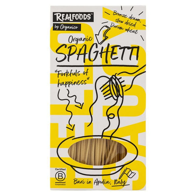 REALFOODS BY ORGANICO SPAGHETTI PASTA 250G