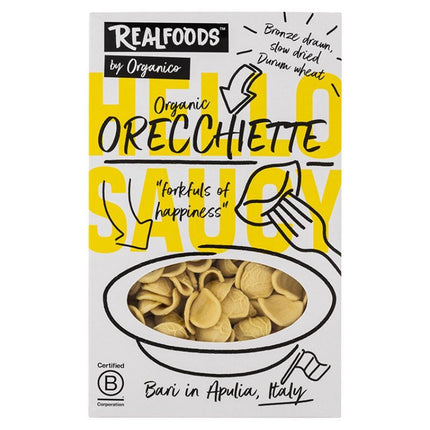 REALFOODS BY ORGANICO ORECCHIETTE PASTA 500G