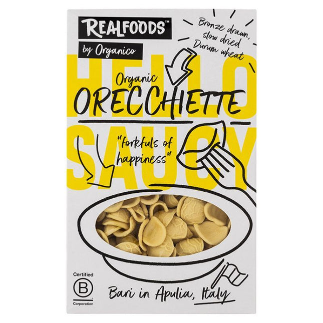 REALFOODS BY ORGANICO ORECCHIETTE PASTA 500G