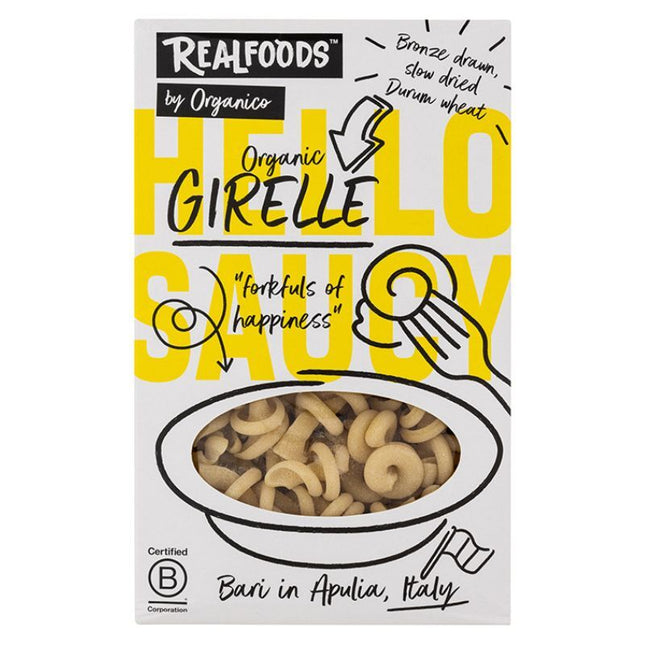 REALFOODS BY ORGANICO GIRELLE PASTA 500G
