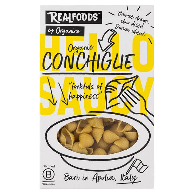 REALFOODS BY ORGANICO CONCHIGLIE PASTA 500G