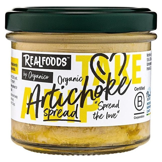 REALFOODS BY ORGANICO ARTICHOKE SPREAD 100G