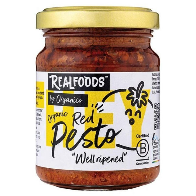REALFOODS BY ORGANICO VEGAN RED PESTO 120G