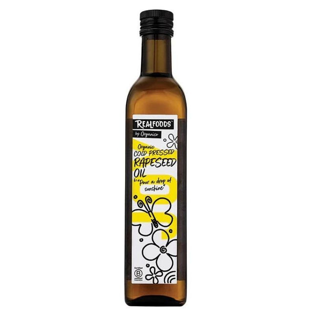 REALFOODS BY ORGANICO VIRGIN RAPESEED OIL 500ML