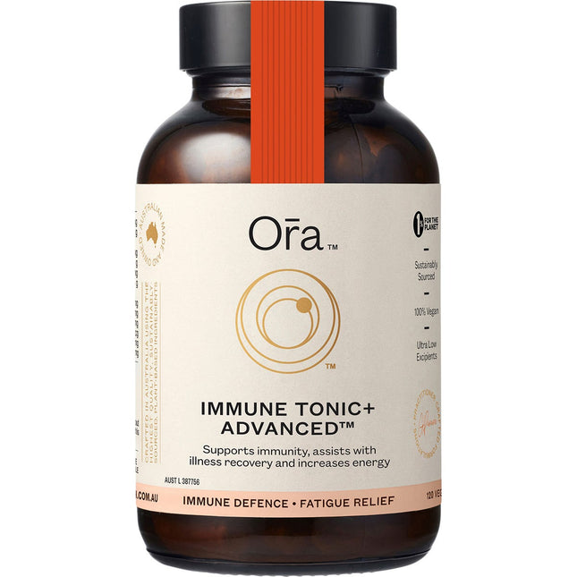 ORA HEALTH Immune Tonic+ Advanced 120 Caps | Immune Supplement