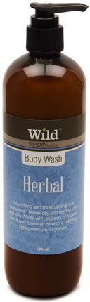 WILD HERBAL BODY WASH HERBAL 500ML