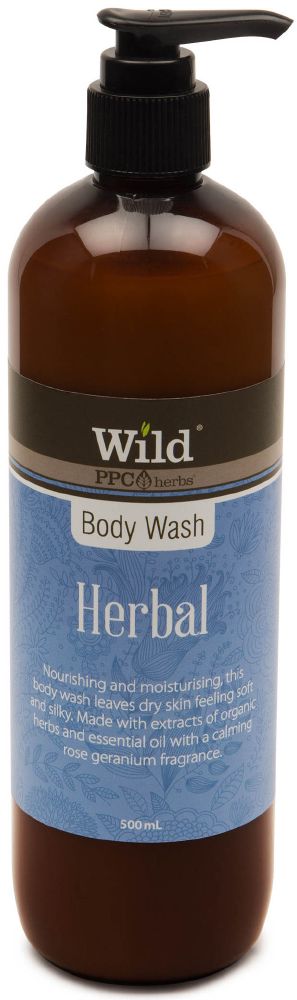 WILD HERBAL BODY WASH HERBAL 500ML