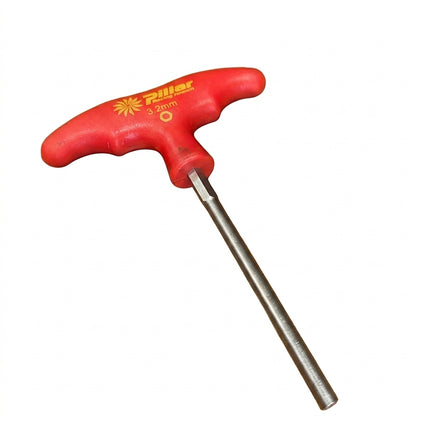 TOOL - Pillar Spoke Hand tool, for 3.2mm SQUARE head nipple (Mod.PHT6032) (Shaft length 95mm)