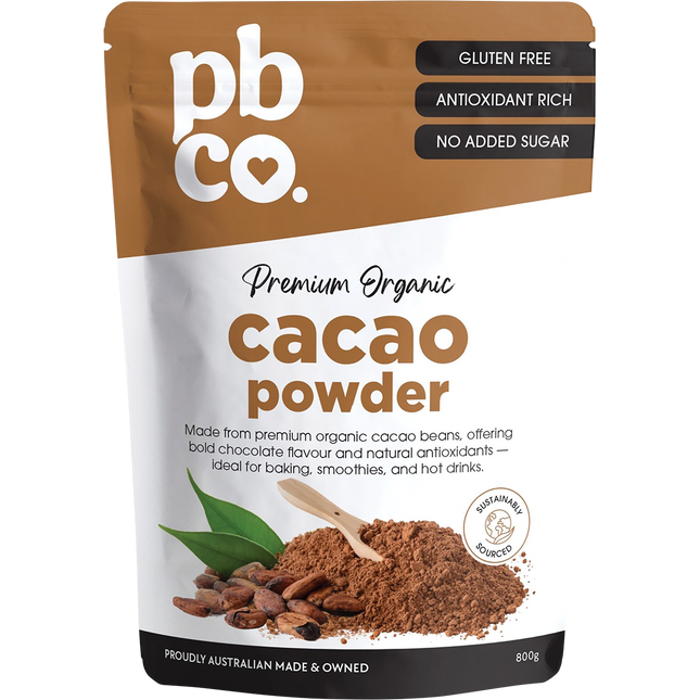 PBco Organic Cacao Powder 800g