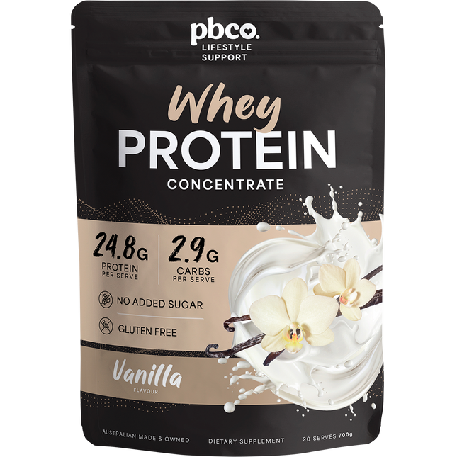 PBco Whey Protein Concentrate Vanilla 700g