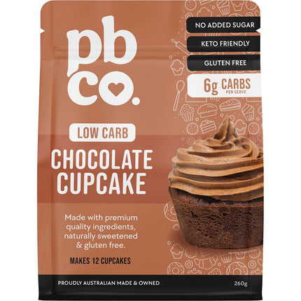 PBco - Chocolate Cupcake Mix Low Carb