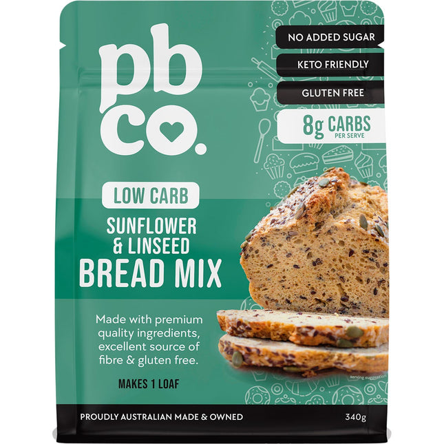 PBco - Sunflower & Linseed Bread Mix Low Carb