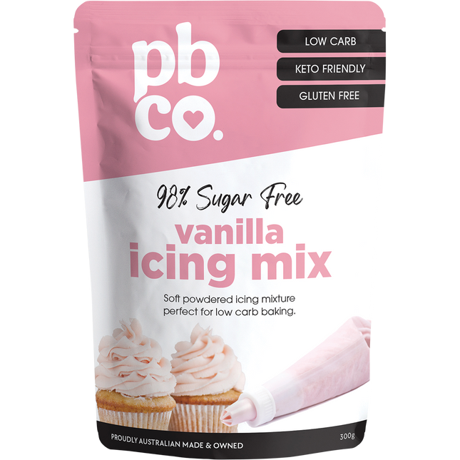 PBco Vanilla Icing Mix 300g
