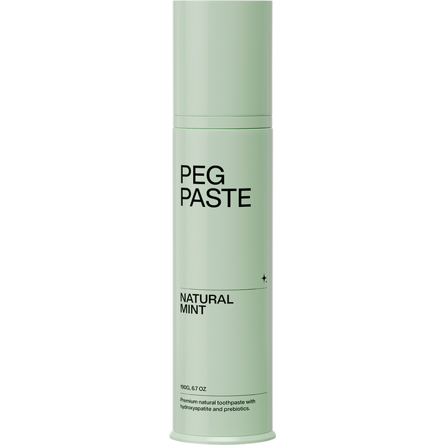 Peg Paste Natural Mint Hydroxyapatite Toothpaste 190g