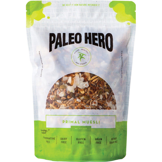 PALEO HERO Primal Muesli 750g | Breakfast Cereal