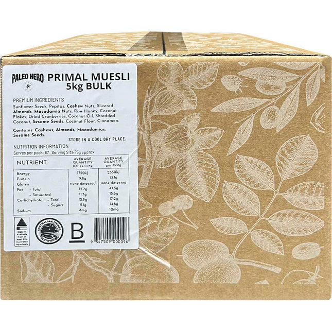 Paleo Hero - Primal Muesli Bulk - 5kg