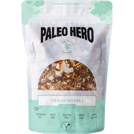 PALEO HERO Vegan Muesli 400g | Breakfast Cereal