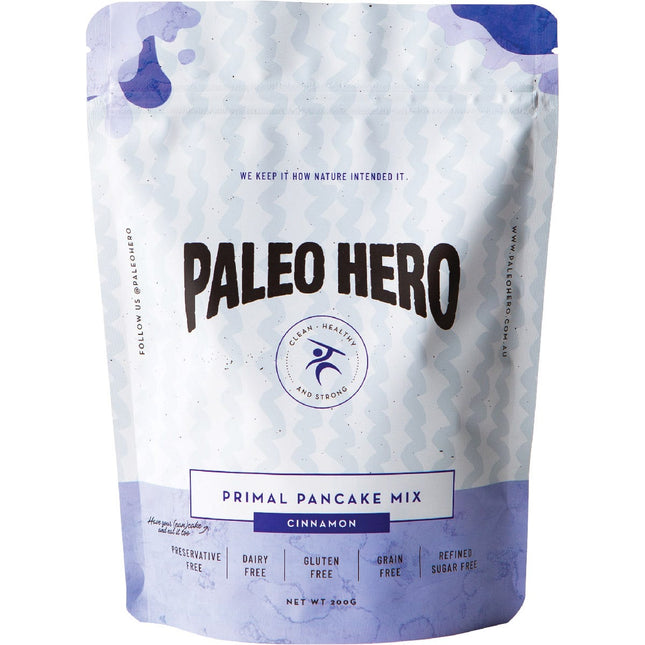 PALEO HERO Primal Pancake Mix Cinnamon 200g | Baking Ingredient
