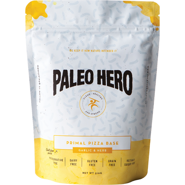 Paleo Hero Primal Pizza Base Mix Garlic & Herb 310g