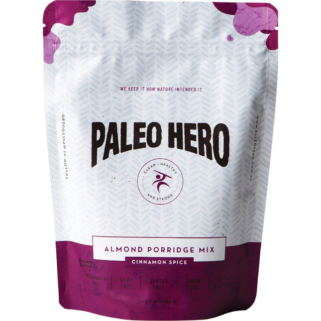 PALEO HERO Almond Porridge Mix Cinnamon Spice 250g | Nuts & Seeds