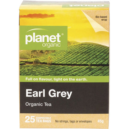 Planet Organic - Earl Grey Herbal Tea Bags - 25pk