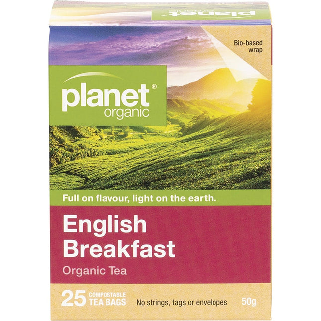Planet Organic - English Breakfast Herbal Tea Bags
