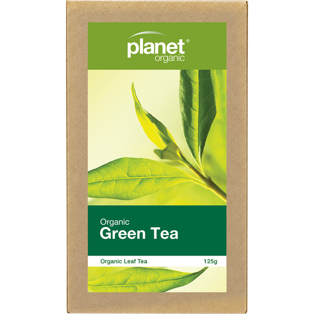 Planet Organic Green Tea Loose Leaf Tea 125g