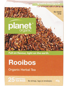 PLANET ORGANIC Rooibos Herbal Tea Bags 25pk