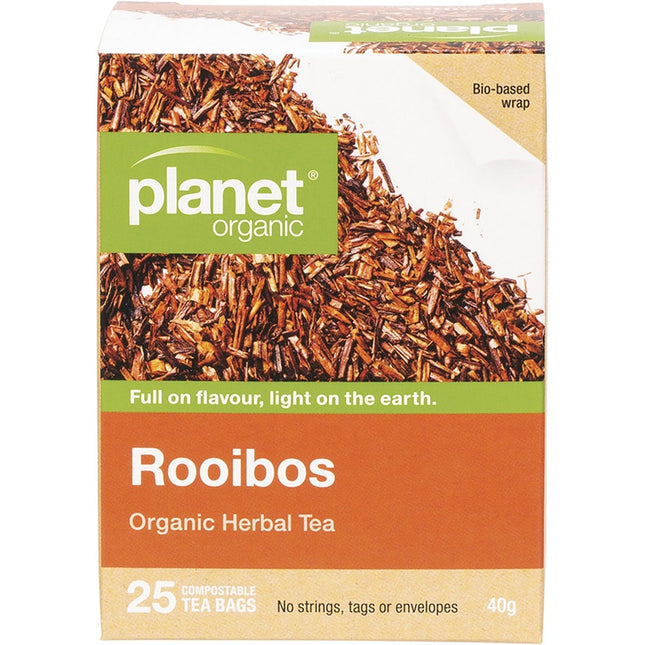 Planet Organic - Rooibos Herbal Tea Bags - 25pk